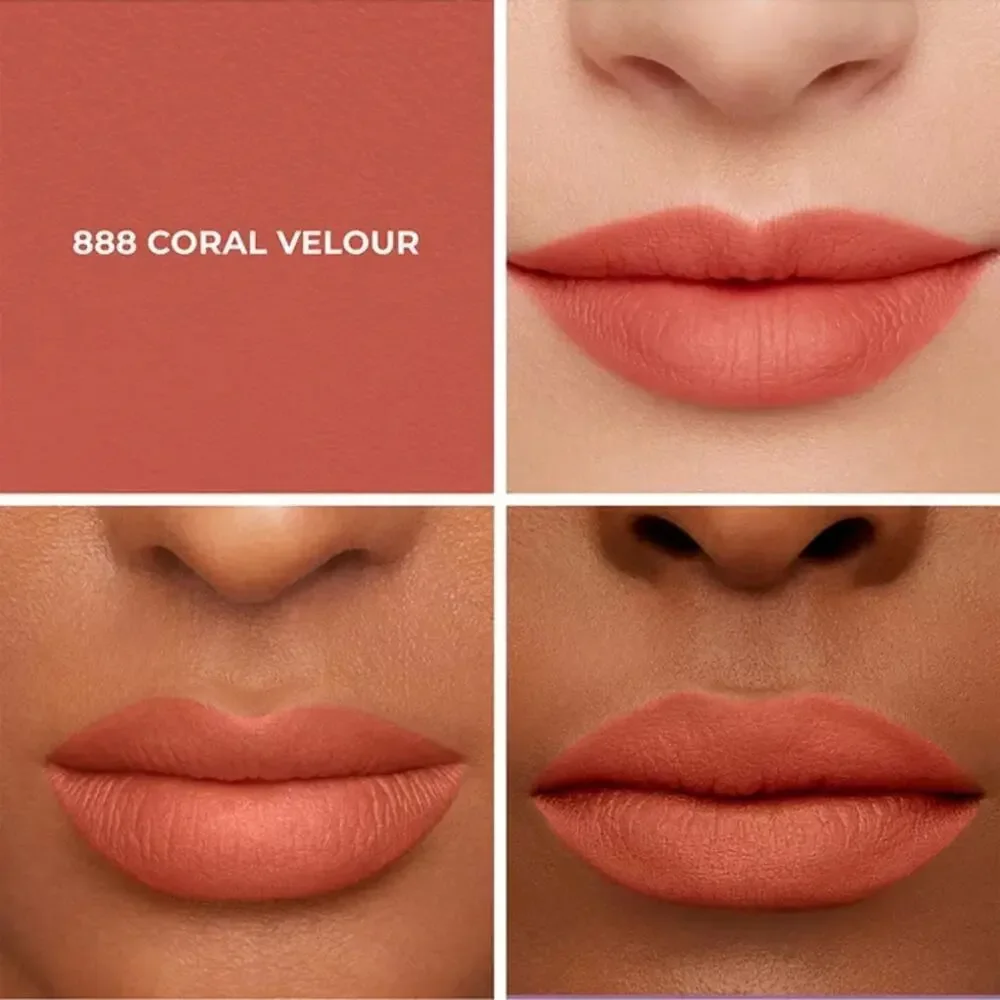 Laura Mercier Caviar Smoothing Matte Lipstick - Coral Velour - NIB - Picture 3 of 7